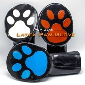 Latex Puppy Gloves