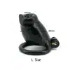 Black Dog Chastity Cage