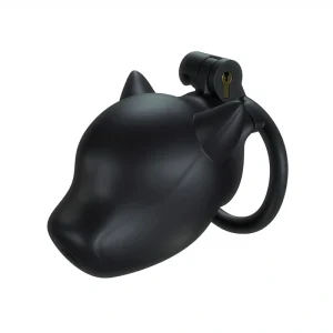 Black Puppy Drone Chastity Cage