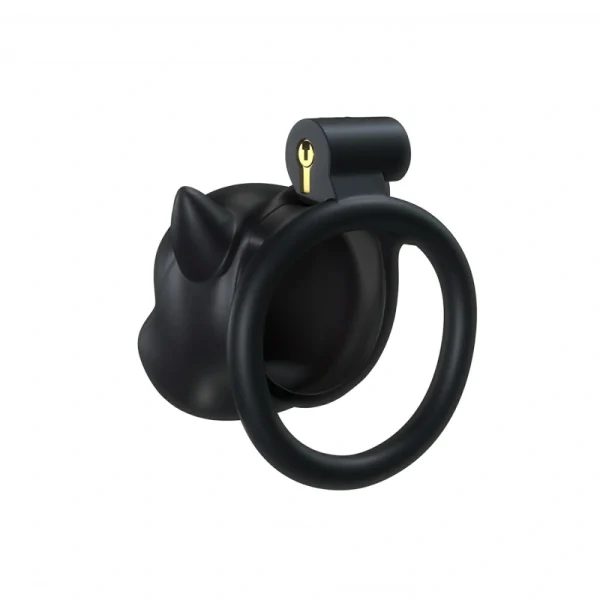 Black Puppy Drone Chastity Cage