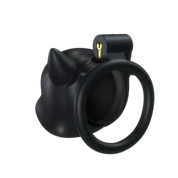 Black Puppy Drone Chastity Cage