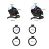 Black Shark Chastity Cage Drone