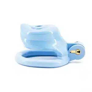 Blue Dog Chastity Cage