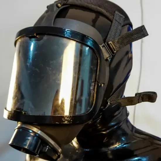 Full Face Mask Glass Visor (1)