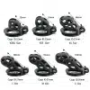 Hollowed-Out Chastity Cage- Black