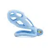 Hollowed-Out Chastity Cage-Blue