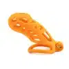 Hollowed-Out Chastity Cage-Orange