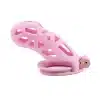 Hollowed-Out Chastity Cage-Pink