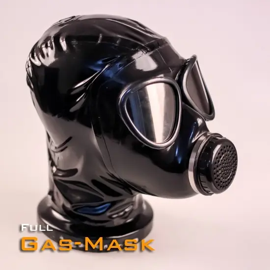 Latex Fully Enlosed FMJ05 Gas Mask (2)
