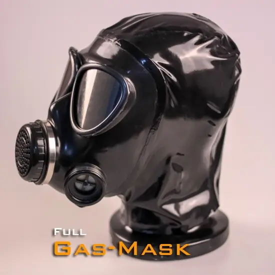 Latex Fully Enlosed FMJ05 Gas Mask (3)