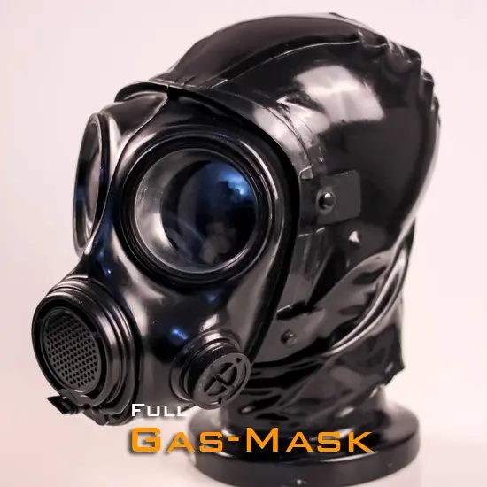 Latex glossy FMJ08 Gas Mask (3)