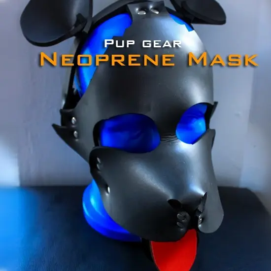 Neoprene Pup Mask Harness (1)