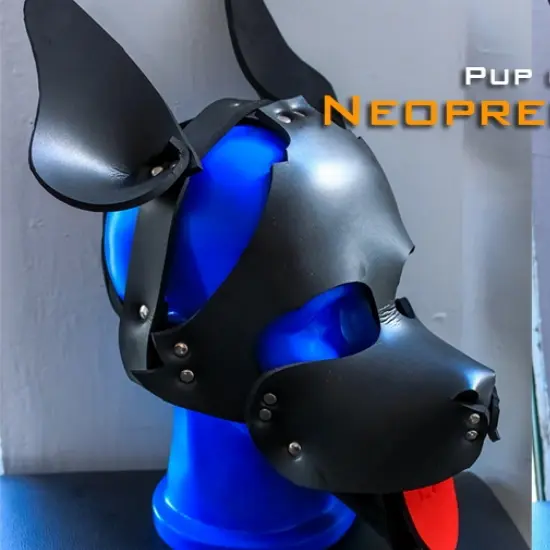 Neoprene Pup Mask Harness (2)