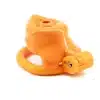 Orange Dog Chastity Cage