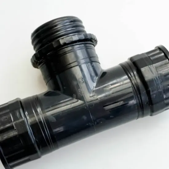 PVC Gas Mask Hose T-Splitter (1)