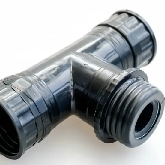 PVC Gas Mask Hose T-Splitter (2)