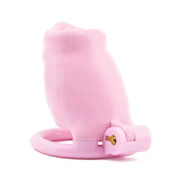Pink Dog Chastity Cage