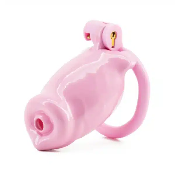 Pink Dog Chastity Cage