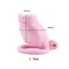 Pink Dog Chastity Cage
