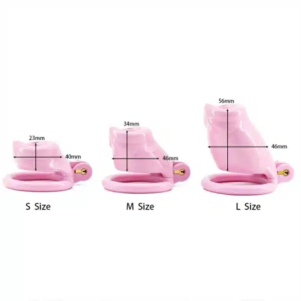 Pink Dog Chastity Cage