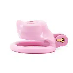 Pink Dog Chastity Cage