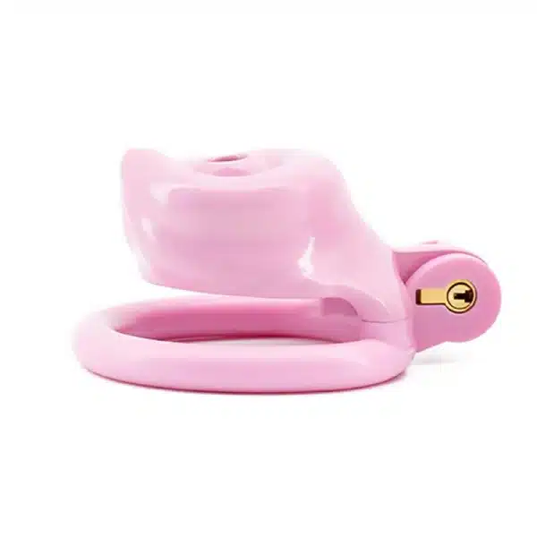 Pink Dog Chastity Cage