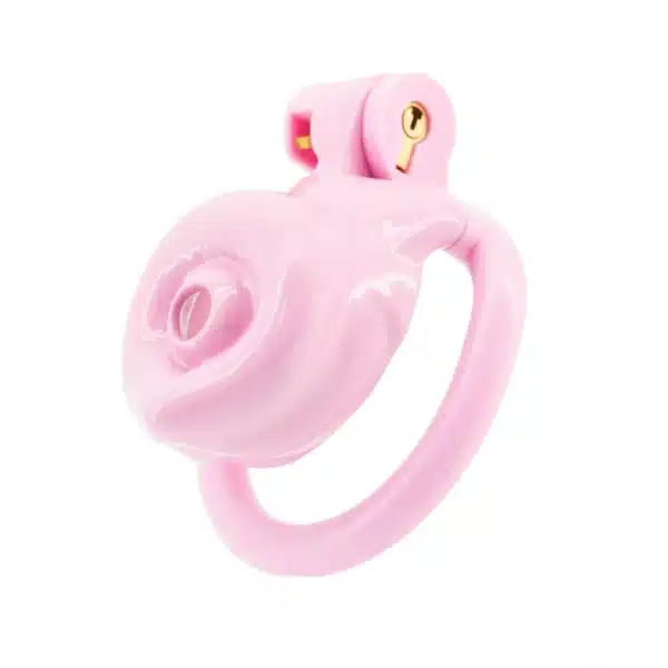 Pink Dog Chastity Cage