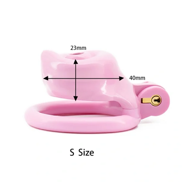 Pink Dog Chastity Cage