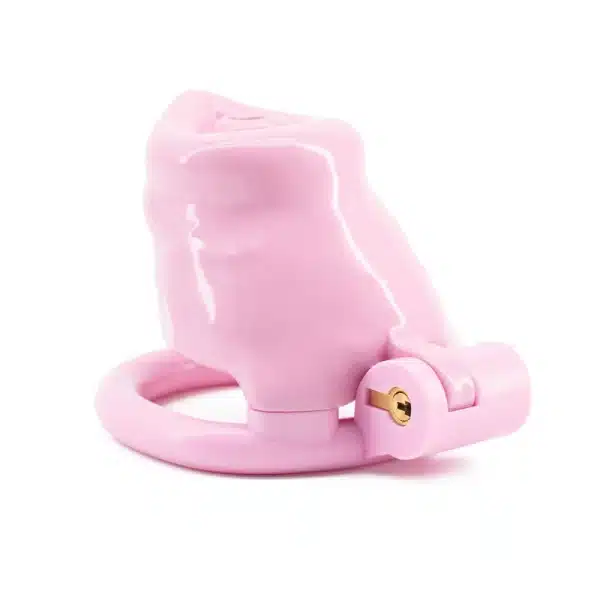 Pink Dog Chastity Cage
