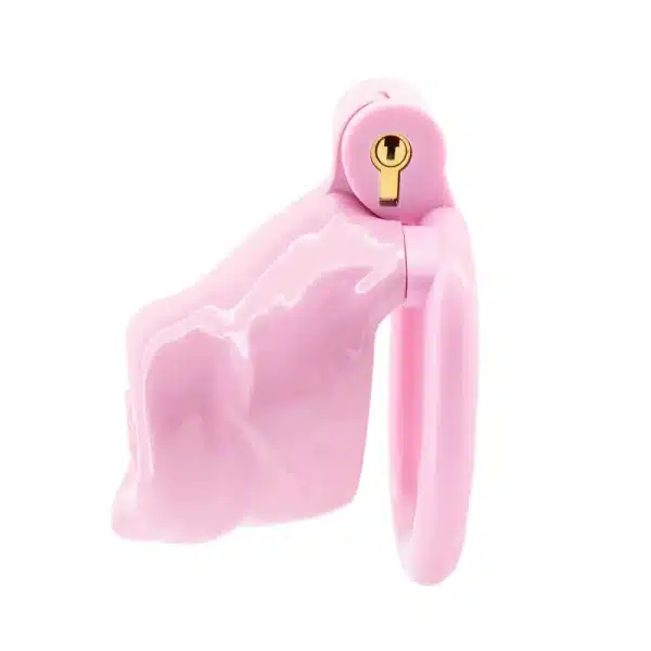Pink Dog Chastity Cage