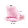 Pink Dog Chastity Cage