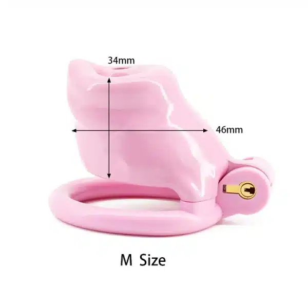 Pink Dog Chastity Cage