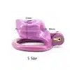 Purple Dog Chastity Cage