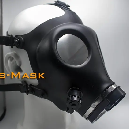 Silicone Alien Gasmaske (2)