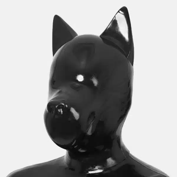 Silicone Black Bulldog Drone (2)