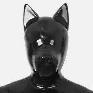 Silicone Black Bulldog Drone (5)