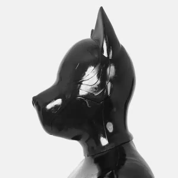 Silicone Black Bulldog Drone (7)
