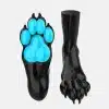Silicone Black Canine Feet — Colored (9)