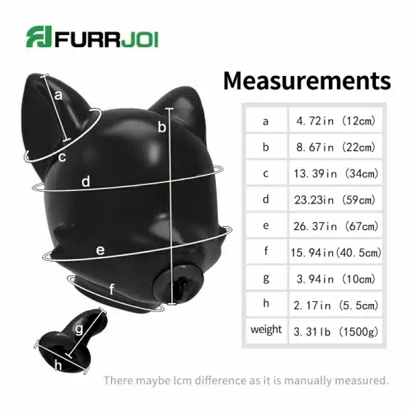 Silicone Black Cat Drone (2)