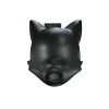 Silicone Black Cat Drone Chastity Cage
