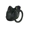 Silicone Black Cat Drone Chastity Cage