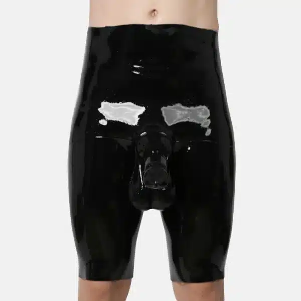 Silicone Black Dog Dildo Pants