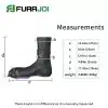 Silicone Black Feet Paws with Bindings (5)