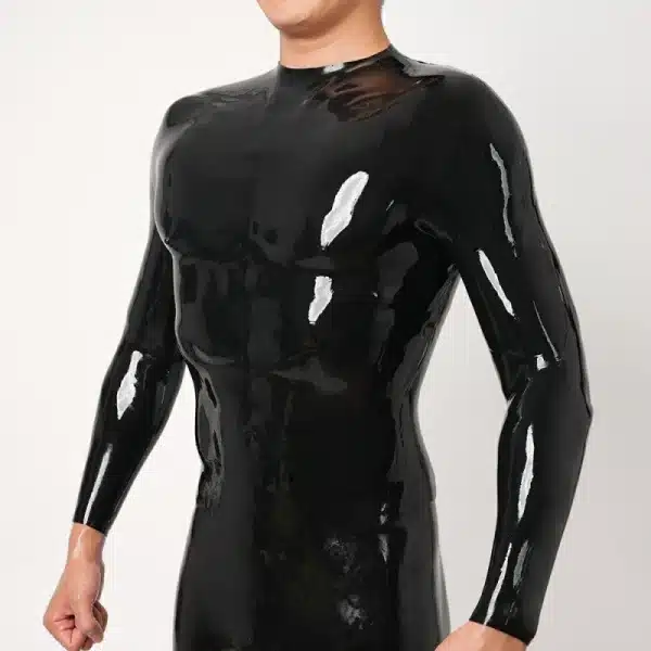 Silicone Black Muscle Top (5)