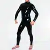 Silicone Black Neck-entry Bodysuit
