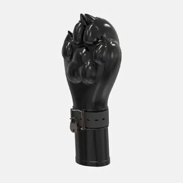 Silicone Black Paws Fist Gloves (3)