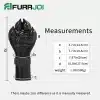 Silicone Black Paws Fist Gloves — Colored (12)