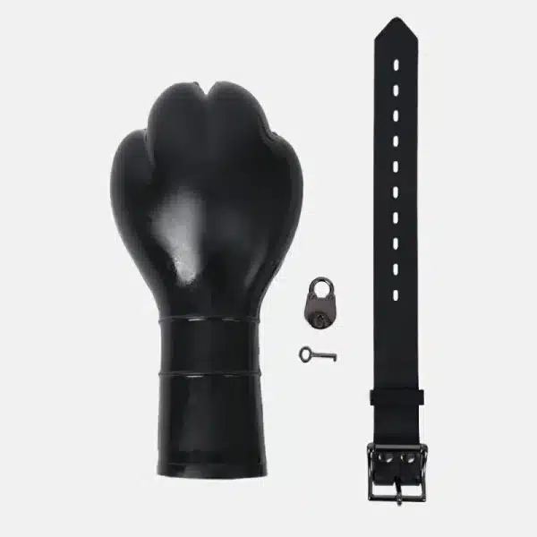 Silicone Black Paws Fist Gloves — Colored (2)