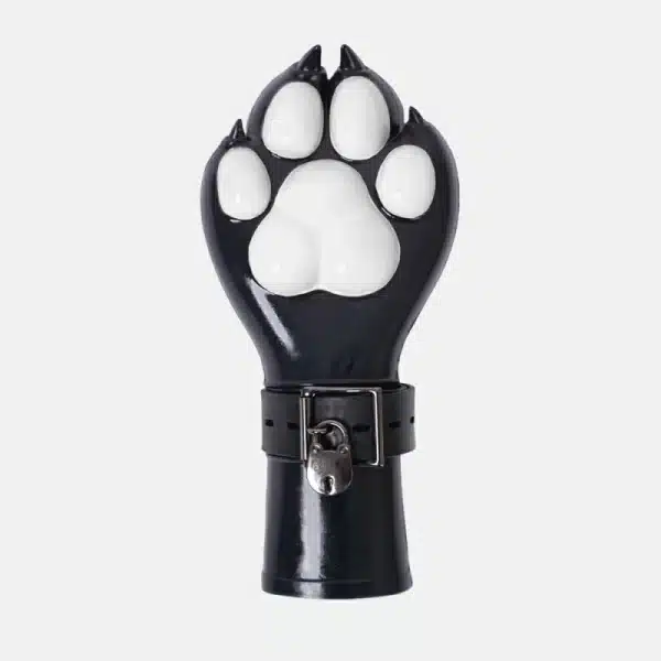 Silicone Black Paws Fist Gloves — Colored (3)
