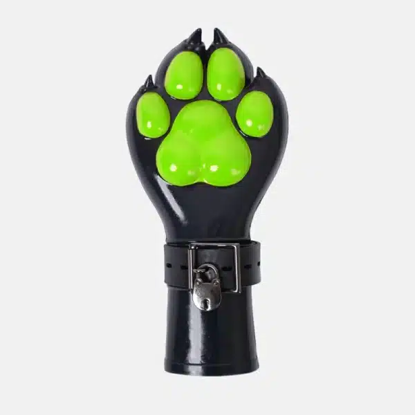 Silicone Black Paws Fist Gloves — Colored (4)